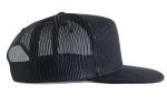 HEMPZOO Hemp Arch Trucker Cap Black