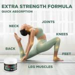 WELLUTION Hemp Cream - All-Natural Hemp Oil Extract - Extra Strength Massage Lotion with Arnica, Vitamins E & A - 4 oz