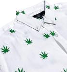 Molokai Marijuana Weed Shirts (Cannabis (White), Large)