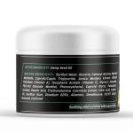 WELLUTION Hemp Cream - All-Natural Hemp Oil Extract - Extra Strength Massage Lotion with Arnica, Vitamins E & A - 4 oz