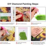KTHOFCY 5D DIY Diamond Painting Kits for Adults Kids,Vibrant Plant Theme Full Drill Embroidery Cross Stitch Crystal Rhinestone Paintings Pictures Arts Wall Decor Painting Dots Kits 11.8X11.8 inch