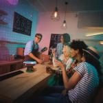 Neletao Mega Mushroom Ashtray with Lighter Stash Spot - Cool Ashtrays for Weed Smokers and Bong Users with Smoking Accessories Collection (Blue)