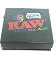 RAW Rainbow Glass Ashtray by DeLaCruzV.