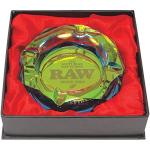 RAW Rainbow Glass Ashtray by DeLaCruzV.