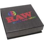 RAW Rainbow Glass Ashtray by DeLaCruzV.