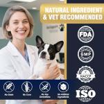 Calming Chews for Dogs 200ct Hemp Dog Calming Chews - Anxiety and Stress Relief Treats Melatonin Bites Sleep Aid for Small/Medium/Large Dogs Calm Dog - Separation, Fireworks, Thunder, Barking,Chewing