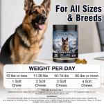 Calming Chews for Dogs 200ct Hemp Dog Calming Chews - Anxiety and Stress Relief Treats Melatonin Bites Sleep Aid for Small/Medium/Large Dogs Calm Dog - Separation, Fireworks, Thunder, Barking,Chewing