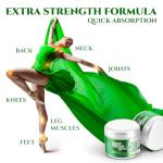 WELLUTION Hemp Cream x30 MSM – Extra Strength Hemp Seed Oil Massage Cream with Arnica & Menthol – Fast-Absorbing, Non-Greasy Formula for Everyday Relief & Mobility – 4 oz.