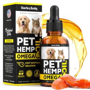 Charlie & Buddy Pet CBD Oil for Dogs & Cats