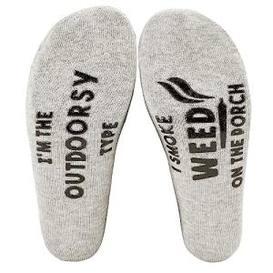 Udobuy Funny Socks: Stoner Gift, Words on Socks, Funny Gift for Smokers and Potheads
