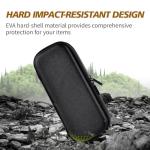 Anverion Smell Proof Bag – Smell Proof Stash Box with Glass Jars,Grind,Multi-Functional Work Tray, Waterproof & Odor Proof Bag,Large Stash Box For Your Accessories,Travel Essentials for Men,Black