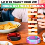 3Pcs Rubber Ash Tray Outdoors - Multicolor Small Ashtray for Outside Patio, Temperature Resistant Ash Trays for Outside - Flexible & Easy to Clean Silicone Ashtray