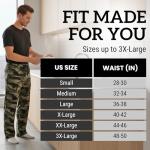 #followme Mens Polar Fleece Pajama Pants Sleepwear Apparel, Black - Leaf, Medium