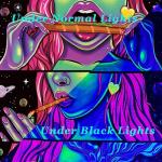 Hippie Hippy Wall Tapestry Trippy Smoking Tapestries Blacklight Tapestry for Stoner Bedroom Room Decor Weed Accessories Smoke Tapestrys Marijuana Cannabis High ST Poster Trippy Room Decor 59”x 51”