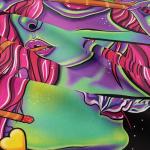 Hippie Hippy Wall Tapestry Trippy Smoking Tapestries Blacklight Tapestry for Stoner Bedroom Room Decor Weed Accessories Smoke Tapestrys Marijuana Cannabis High ST Poster Trippy Room Decor 59”x 51”