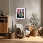Marijuana Paint by Numbers, Cannabis Leaves Easy Acrylic Oil Painting for Adults Beginner on Canvas, Marijuana Leaf Plant Home Wall Decor - Marijuana Herb Weed Ganja(16x20inch, No Frame)