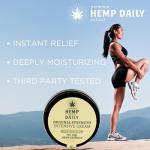 Hemp Daily Intensive Cream | Hemp Cream with Essential Oils | Vegan, Organic Ingredients | 5.0 Ounces (Classic Mint)