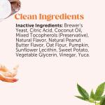 Senior Hemp Hip & Joint Support, Hemp for Dogs, Mobility Support for Senior Dogs, Glucosamine, Collagen, MSM, Green Lipped Mussel, Helps Discomfort (Peanut Butter, 90)