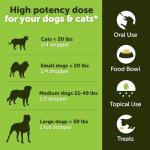 Hemp Oil for Dogs and Cats - Organic Hemp Oil Drops for Anxiety Relief, Stress,Pain, Calming, Sleep, Arthritis - Hip and Joint Support - Skin Health, Anti-Inflammatory - Omega 3-6-9 Pet Drops (2 Pack)