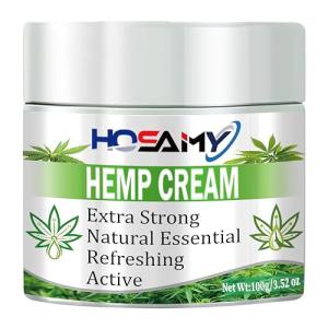 Extra Strong Hemp Cream 100ML,High Strength Hemp Seed Oil Muscle & Joint Relief Cream for Neck,Shoulders,Back,Elbows,Knees Tense & Stiffness,Hemp Body Lotion & Hand Cream Moisturizer Gel for Dry Skin