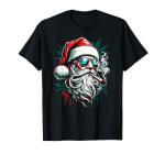 Cool Santa Claus Smoking Weed Marijuana 420 Christmas T-Shirt