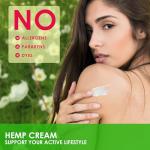 cozyuever 8.5 Oz Hemp Cream Maximum Strength for Neck,Knees,Back,Elbows,Fingers with Arnica, Menthol, Aloe, Emu Oil, Turmeric