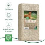 Small Pet Select - Jumbo - Hemp HURD Ultra-Premium Chicken Bedding, Biodegradable Chicken Coop Animal Bedding, Eco Friendly Odor Control, 36 lb (Two 18lb Bags)