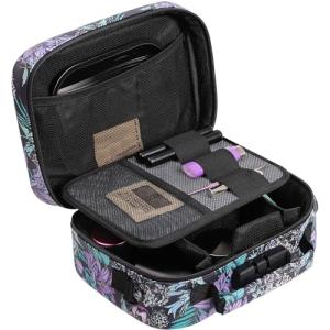 SafeDelux Smell Proof Bag with Combination Lock, Odorless Smell Proof Container with Activated Carbon Fiber, Smell Proof Box Odor Proof Lock Bag