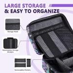 SafeDelux Smell Proof Bag with Combination Lock, Odorless Smell Proof Container with Activated Carbon Fiber, Smell Proof Box Odor Proof Lock Bag