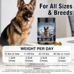 Calming Chews for Dogs 200ct Hemp Dog Calming Chews - Anxiety and Stress Relief Treats Melatonin Bites Sleep Aid for Small/Medium/Large Dogs Calm Dog - Separation, Fireworks, Thunder, Barking,Chicken