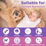 Hemp Calming Chews for Dogs 200pc Dog Calming Treat and Bites with Hemp Oil - Anxiety and Stress Relief Treats for Dogs Puppy Melatonin Sleep Aid Calm Dog with Noise,Thunder,Barking,Separation,Chewing