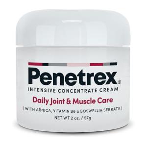 Penetrex Joint & Muscle Therapy - Soothing Muscle Rub for Back, Neck, Hands, Feet - Premium Whole Body Rub with Arnica, Vitamin B6 MSM & Boswellia - Non-Greasy 2oz Cream