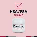 Penetrex Joint & Muscle Therapy - Soothing Muscle Rub for Back, Neck, Hands, Feet - Premium Whole Body Rub with Arnica, Vitamin B6 MSM & Boswellia - Non-Greasy 2oz Cream