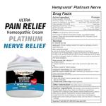 Hempvana Platinum Ultra-Strength Nerve Relief Cream w/100% Pure Hemp Seed Oil, AS-SEEN-ON-TV, Relieves Nerve Pain, Shooting Pain, Tingling, Muscle Cramps, Joint Pain, Tingling, Crawling Sensations