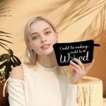 MoCaliduccious Could Be Makeup Could Be Weed Funny Makeup Bag Friend Gifts Funny Weed Leaf Cosmetic Bag Travel Accessories Organizer Bag Toiletry Case For Women Best Friends Sister Weed Gifts(Balck)
