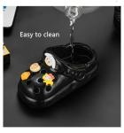 Perforated Shoe Ceramic Cigarette Ashtray ，Ceramic Desktop Ash Holder 4.5 Inch Cute Ashtray for Smokers,Smoking Ash Tray for Home Office Decoration