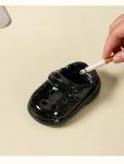 Perforated Shoe Ceramic Cigarette Ashtray ，Ceramic Desktop Ash Holder 4.5 Inch Cute Ashtray for Smokers,Smoking Ash Tray for Home Office Decoration