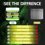 cukypik Hemp Cream 8.5oz - Hemp Oil & Arnica, MSM, Turmeric, Menthol, Aloe-Natural Hemp Oil Extract Gel