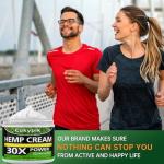 cukypik Hemp Cream 8.5oz - Hemp Oil & Arnica, MSM, Turmeric, Menthol, Aloe-Natural Hemp Oil Extract Gel