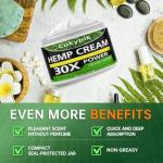 cukypik Hemp Cream 8.5oz - Hemp Oil & Arnica, MSM, Turmeric, Menthol, Aloe-Natural Hemp Oil Extract Gel