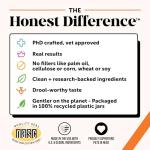 Pet Honesty Hip & Joint Health Soft Chews for Dogs, Joint Supplement with Glucosamine Chondroitin, MSM, Turmeric, Joint Support + Mobility, May Reduce Occasional Discomfort (Chicken 180 Count)