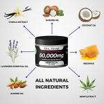 MRS. Hemp | 50,000 MG Salve | Ideal for HIPS, Joints, Neck, Back, Elbows, Fingers, Hands, Knees| 100% Natural - Proudly Made in USA