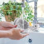 LESES Ashtray, Cute Turtle Cigarette Ashtray with Lid, Smokeless Waterproof Ash Tray Outdoor Resin Ash tray for Patio Home Office Gifts Indoor