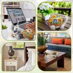 LESES Ashtray, Cute Turtle Cigarette Ashtray with Lid, Smokeless Waterproof Ash Tray Outdoor Resin Ash tray for Patio Home Office Gifts Indoor