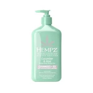 Hempz Body Lotion - Cucumber & Aloe Herbal Limited Edition Daily Moisturizing Cream, Shea Butter, Aloe, Cucumber Extract Body Moisturizer - Skin Care Products, Hemp Seed Oil - 17 Fl Oz