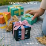 Cool & Cute Ceramic Ashtray – Deep Ash Tray with Holder for Smokers, Indoor/Outdoor Vintage Decorative Smoking Accessories