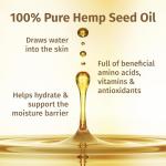 HEMPZ Koa & Sweet Almond Herbal Body Moisturizer for Women, 17 Fl. oz. - Moisturizing Lotion with 100% Pure Hemp Seed Oil and Shea Butter - Hydrating Vegan Lotion for Dry Skin