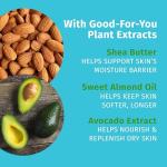 HEMPZ Koa & Sweet Almond Herbal Body Moisturizer for Women, 17 Fl. oz. - Moisturizing Lotion with 100% Pure Hemp Seed Oil and Shea Butter - Hydrating Vegan Lotion for Dry Skin