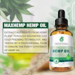(3-Pack) Hemp Oil Drops High Potency - Natural for Sleep Relaxation, Focus Calm - Organic C02 Extracted, Vegan, Non-GMO Tincture