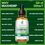 (3-Pack) Hemp Oil Drops High Potency - Natural for Sleep Relaxation, Focus Calm - Organic C02 Extracted, Vegan, Non-GMO Tincture